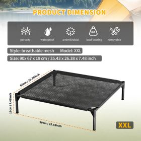 XXL-type Mesh Pet Bed With Ventilation And Heat Dissipation, Stable And Durable Structure, Suitable For Small And Medium-sized Cats And Dogs, Conveni