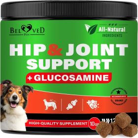 Dog Hip and Joint Supplement Arthritis Pain Relief Treats Glucosamine Chondroitin MSM Soft Chews for Senior Dogs Natural Medicine & Support Mobility