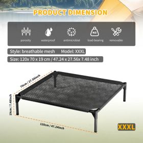 XXXL-type Mesh Pet Bed With Ventilation And Heat Dissipation, Stable And Durable Structure, Suitable For Small And Medium-sized Cats And Dogs, Conven